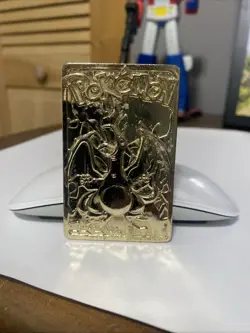 1999 Burger King Pokemon Charizard Nintendo 23K Gold Plated Trading Card - Image 1