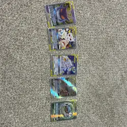 Pokemon TCG Sun & Moon TAG TEAM GX Holo 5-Card Lot (English, 2019) - Image 1