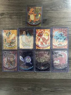Topps Pokemon Cards Set Of 9 - Image 1