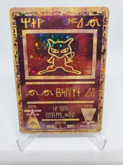 Pokemon Card Ancient Mew holo Swirl Pokemon Movie Promo Pokemon TCG 1999-2000 - Image 1