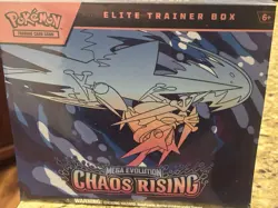 Pokemon TCG Mega Evolution—Chaos Rising Elite Trainer Box 40 Cards Booster - Image 1