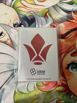 Gundam Card Game Official Card Sleeves EX Tekkadan Sealed - Image 1