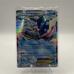 Pokemon Greninja EX Promo Holo XY XY20 170 HP English TCG Card - Image 1
