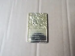 1999 Charizard Pokemon 23K Gold Plated Trading card Limited Edition Burger King - Image 2