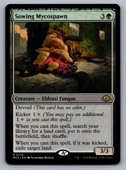 Sowing Mycospawn - Modern Horizons 3 - MTG - Image 1