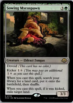 Sowing Mycospawn 170 Rare Modern Horizons 3 Magic: The Gathering Near Mint - Image 1