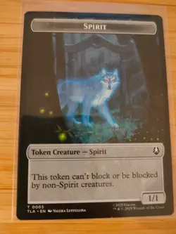 MTG Copy / Spirit Token 0001 0003 Avatar: The Last Airbender M/NM - Image 2