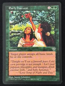 1x MTG Early Harvest - Mirage (MIR) - Magic the Gathering - Image 1