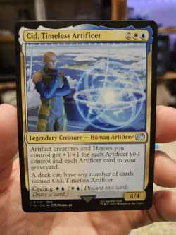 Cid, Timeless Artificer (0415) MTG Final Fantasy / English / Near Mint / FFX - Image 1