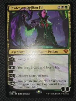MTG Professor Dellian Fel 0214 Mythic Rare NM - Image 1