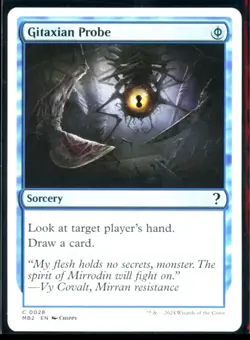 MtG MB2 Gitaxian Probe #28 White Border Non-Foil - Image 1