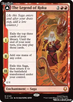 The Legend of Roku EN [TLA - 145] - NM TCG MTG - Image 1