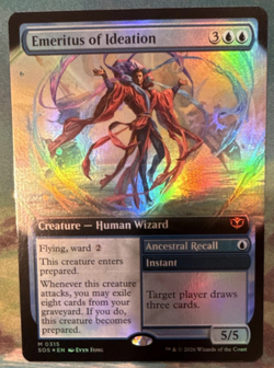 Emeritus of Ideation (Extended Art) Secrets of Strixhaven Foil - Image 1