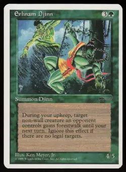 Erhnam Djinn Uncommon Chronicles Magic: The Gathering Near Mint - Image 1