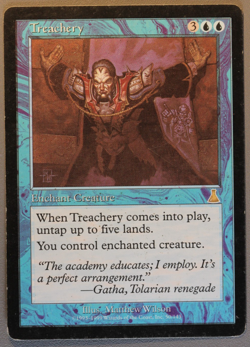 Treachery - MTG - Urza's Destiny - Magic: The Gathering - Image 1