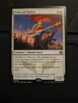Voice of Victory Tarkir: Dragonstorm Regular - Image 1