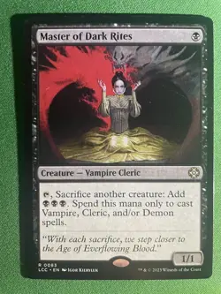 Master of Dark Rites - 83 - NM - Commander: The Lost Caverns of Ixalan - MTG - Image 1
