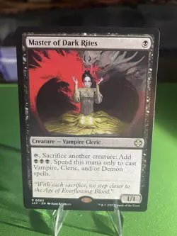 Master of Dark Rites - 83 - NM - Commander: The Lost Caverns of Ixalan - MTG - Image 3