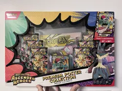 Pokemon TCG Mega Evolution—Ascended Heroes Mega Lucario ex Poster Box 2025 EN - Image 1