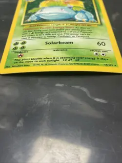 Pokemon Cards Venusaur 15/102 Holo Rare Base Set WOTC - NM - Image 5