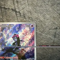 Munkidori 72/64 Illustration Shrouded Fable Pokemon TCG Near Mint Condition - Image 3