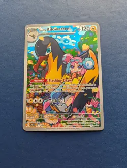 Pokemon Iono's Kilowattrel Overnumber: Journey Together #163 - NM-MT+ - Image 1