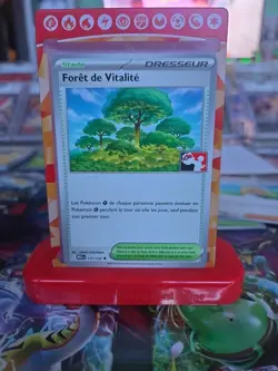 Carte Pokemon Foret de vitalite 117/132 MEG NON HOLO Stamp League NEUVE - Image 1
