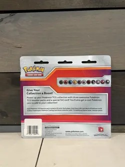 Pokemon TCG XY 3 Pack Blister with Xerneas Promo Card Sealed Evolutions Roaring - Image 2