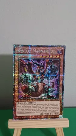 2025 Yugioh Bystial Magnamhut MP25-EN043 Starlight Rare 1st Edition - Image 3