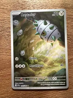 Pokemon | Kastadur Art Rare | Weiße Flammen | Deutsch | NM Illustration Rare - Image 1