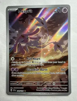 Pokemon Mesprit 204/191 Surging Sparks NM Full Art - Image 1