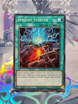 BLTR-EN104 Spright Starter Secret Rare Near Mint 1st Edition YuGiOh TCG - Image 1