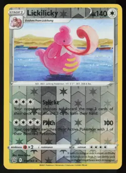 Lickilicky 114/163 Rare Battle Styles Pokemon Reverse Holo Near Mint - Image 1