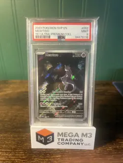 2023 Pokemon SVP EN #052 Mewtwo 151 Ultra-Premium Collection PSA 9 - Image 1