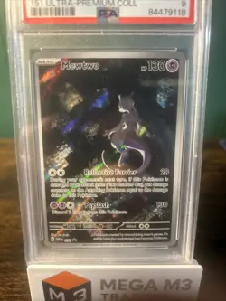 2023 Pokemon SVP EN #052 Mewtwo 151 Ultra-Premium Collection PSA 9 - Image 2