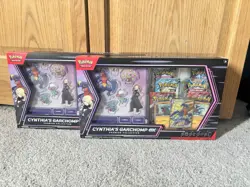 Pokemon TCG Cynthia's Garchomp ex Premium Collection Box Sealed New - Image 1