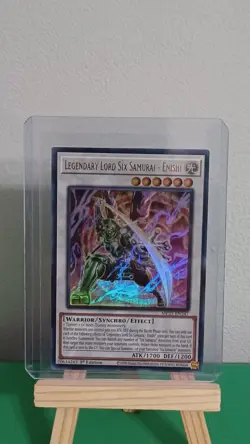 2025 Yugioh Legendary Lord Six Samurai- Enishi MP25-EN247 Ultra Rare 1st Edition - Image 5