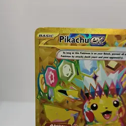 The Pokemon Company Pikachu ex 247/191 Sv08 Hyper Rare Holo Full Art EN 200HP - Image 2