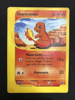 Pokemon Charmander 97/165 Expedition Unlimited Wizards ITA Carte Vintage - Image 1