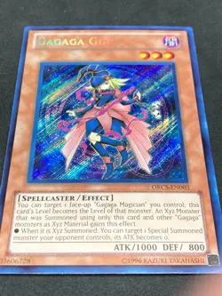 Yu-Gi-Oh Gagaga Girl ORCS-EN003 Secret Rare Unlimited MP/LP - Image 2