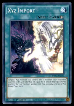 Yu Gi Oh! Xyz Import PHRA EN066 PHRA 1st Edition Regular - Image 1