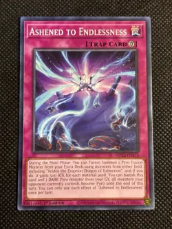 3x YuGiOh! - Ashened To Endlessness MP25-EN376 Common 1st Edition Near Mint - Image 2