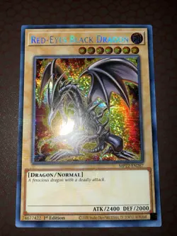 Yu-Gi-Oh! Red-Eyes Black Dragon - MP22- Prismatic Secret Rare - 1st Edition NM! - Image 1