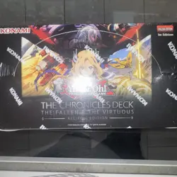 YU-GI-OH! THE CHRONICLES DECK: THE FALLEN & THE VIRTUOUS BOX SEALED 8CT SHIP NOW - Image 1