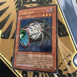YuGiOh Cyber Jar HL2-EN001 Ultra Parallel Rare Hobby League NM - Image 3