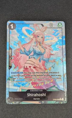 Shirahoshi OP05-082 (Alt Art) - Premium Booster (PRB-01) Full Art One Piece - Image 1