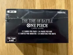 OP16 One Piece Card Game The Time of Battle Booster Box English Sealed Ships Now - Image 5