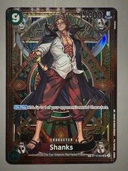 ONE PIECE CARD GAME SHANKS (GREEN) OP11 ST16-004 SR SP (ENGLISH VERSION) - Image 1