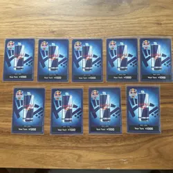 DON!! Card (Red Bull Don!!) One Piece Promotion Cards Foil | 9 CARDS!! - Image 1