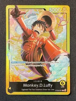 Monkey.D.Luffy - ST29-001 - Leader - English - One Piece TCG - Image 1